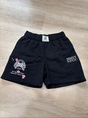 Darc Wolves Casual Cotton Homme Gym Shorts 5” Sz Small